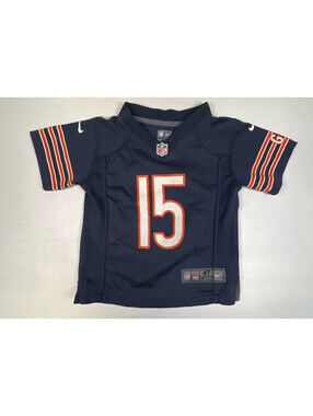 Nike NFL Chicago Bears Brandon Marshall #15 Kids Toddler Jersey Size 4T Blue